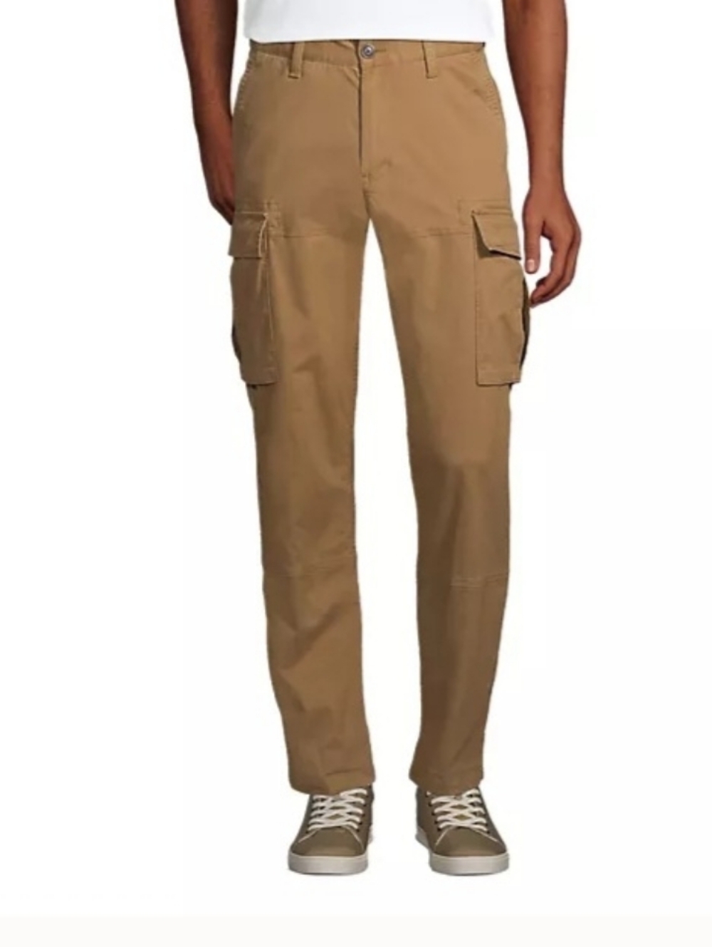 New! L.L. BEAN Cargo Pants in Dark Khaki - Favorite Fit